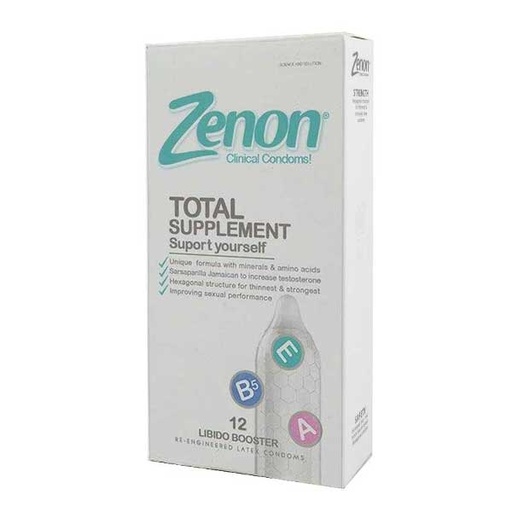 [9308] کاندوم زنون مدل Total Supplement تقویت نعوظ