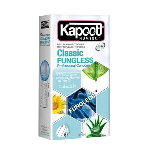 [9417] کاندوم کلاسیک ضد قارچ کاپوت Kapoot Classic Fungless
