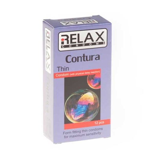 [10183] کاندوم نازک و تاخیری ریلکس مدل CONTURA THIN