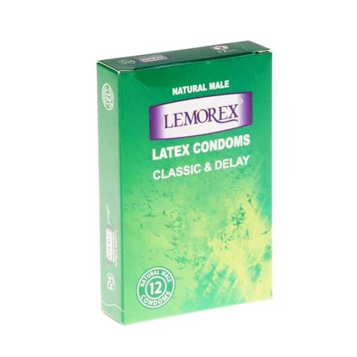 [10296] کاندوم تاخیری و کلاسیک لمورکس Classic & Delay