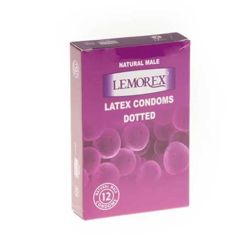 [10435] کاندوم خاردار لمورکس Dotted condom