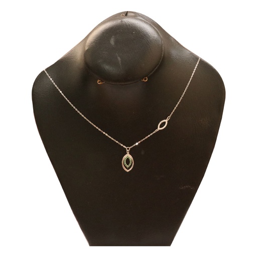 گردنبند نقره زنانه عیار 925 کد G08