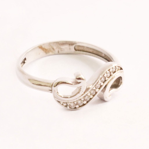 انگشتر نقره عیار 925 کد R06