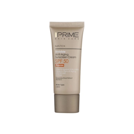 کرم ضدآفتاب بدون‌رنگ پریم SPF50 ، انواع پوست 40 میل