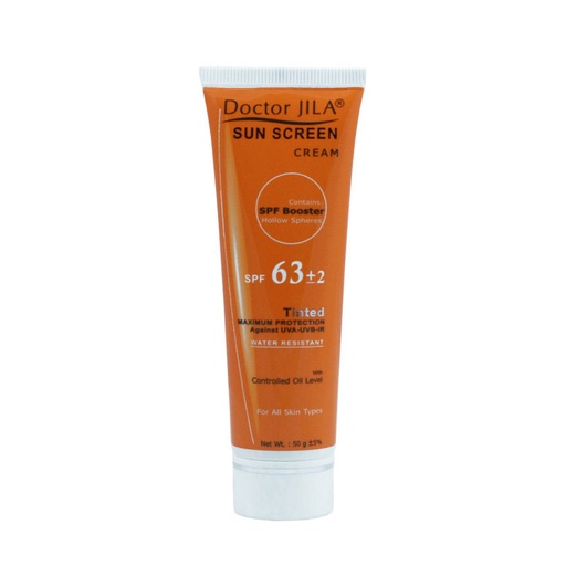 [17244] کرم ضدآفتاب رنگی دکتر ژیلا Spf63 حجم 50 گرم
