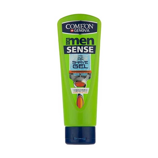 [29968] ژل اصلاح مردانه کامان مدل Sense حجم 200 میل