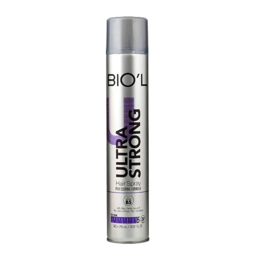 [30153]  اسپری حالت دهنده مو بیول مدل Ultra Strong حجم 250 میل