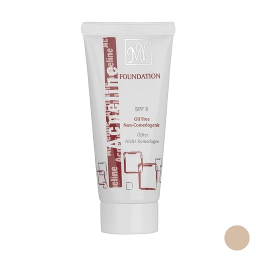 لوسیون فاندیشن آکنه‌لاین A02 مای پوست‌چرب و مختلط 35میل-Natural Beige