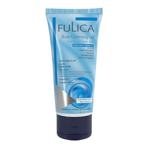 شامپو بدن فولیکا مخصوص پوست خشک و حساس 200میل
