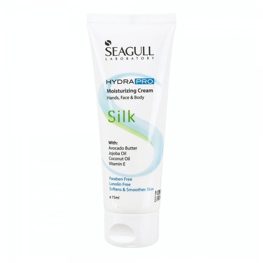 کرم مرطوب کننده سی گل مدل Silk مناسب دست و صورت و بدن 75 میل