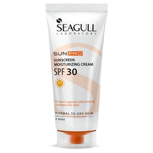[34494] کرم ضد آفتاب و مرطوب کننده SPF30 سی گل مناسب پوست معمولی تا خشک حجم 40 میل