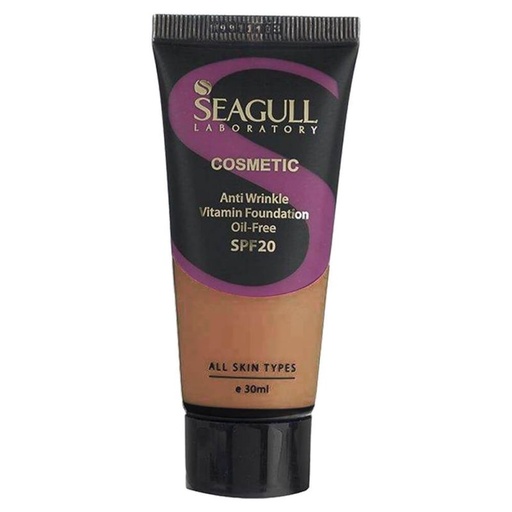 [34548] کرم پودر ضد چروک SPF20 سی گل حجم 30 میل - شماره 09 (Dark Beige)
