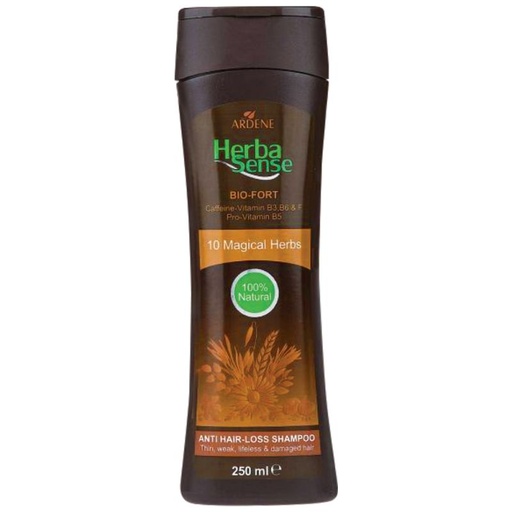 شامپو ضد ریزش آردن مدل Hereba Sense حجم 250 میل