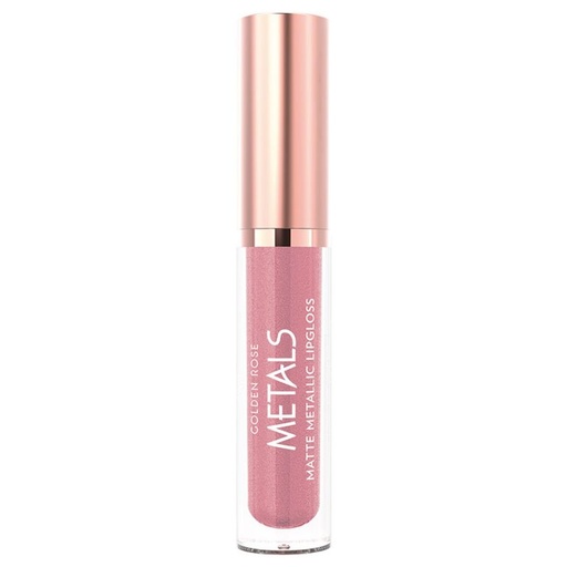 [35566] رژ لب مایع مات گلدن رز مدل Metals - شماره 52