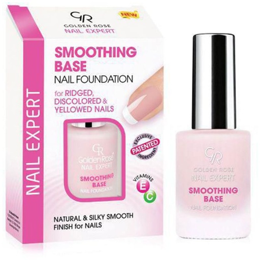 [35612] لاک تقویتی و صاف کننده ناخن گلدن رز مدل Smoothing Base حجم 11 میل