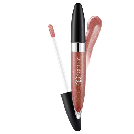 [36394] رژ لب مایع فلورمار مدل Super Shine رنگ 122 (Golden Beach)