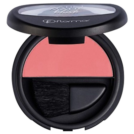 [36817] رژ گونه مات فلورمار مدل Satin شماره 02 (Coral Peach)