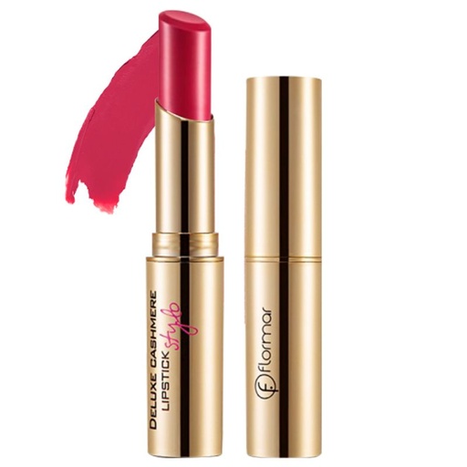 [36892] رژ لب فلورمار مدل Deluxe Cashmere شماره DC24 رنگ Red Boston