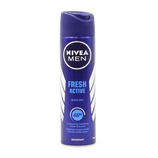 [38023] اسپری مردانه نیوآ مدل Fresh Active حجم 150 میل