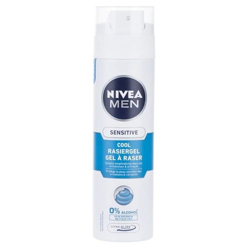 [38025] ژل اصلاح مردانه نیوا مدل Sensitive حجم 200 میل