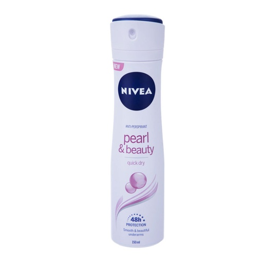 [38033] اسپری ضد تعریق زنانه نیوآ مدل Pearl And Beauty حجم 150 میل