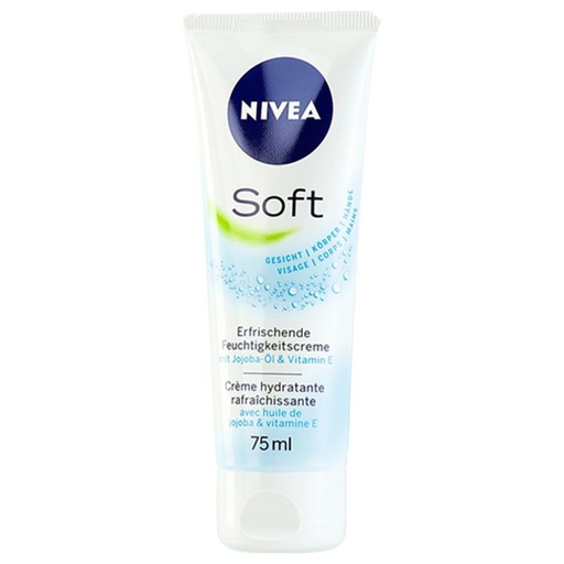 کرم نرم کننده نیوآ مدل Soft حجم 75 میل مناسب پوست های معمولی