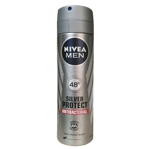 [38110] اسپری مردانه نیوآ مدل Silver Protect Antibacterial حجم 150 میل