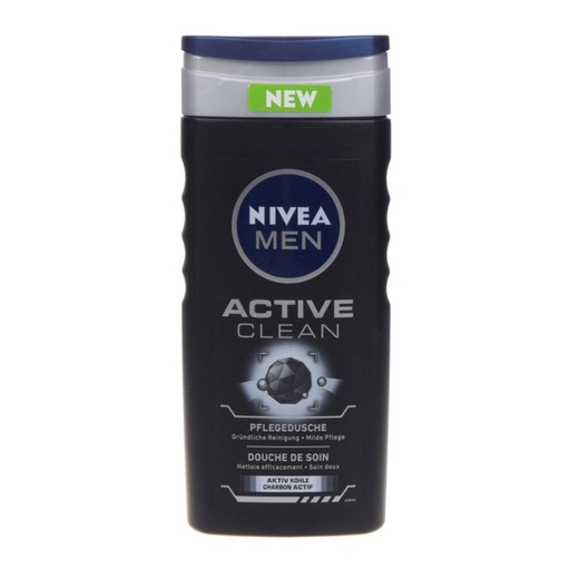 شامپو بدن نیوآ مدل Active Clean حجم 250 میل