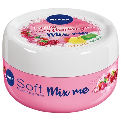 [38161] کرم مرطوب کننده سافت نیوا مدل Mix Me حجم 100 میل