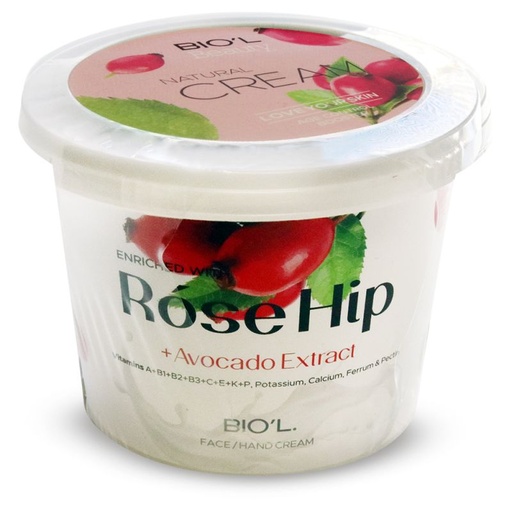 کرم دست و صورت بیول مدل Rose Hip حجم 250 میل