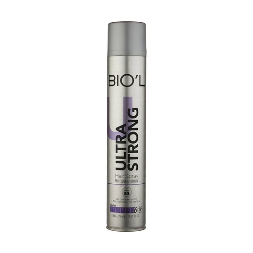 [38268] اسپری حالت دهنده مو بیول مدل Ultra Strong حجم 500 میل