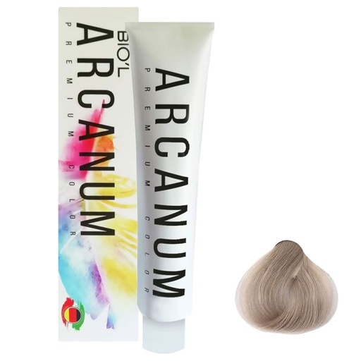 رنگ مو آرکانوم سری بیول دودی - شماره 10.1 (بلوند دودی پلاتينه) حجم 120 میل