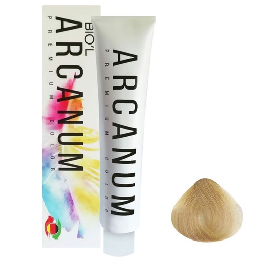رنگ مو آرکانوم سری بیول پلاتینه - شماره 11.8 ( بلوند پلاتينه شکلاتی روشن) حجم 120 میل