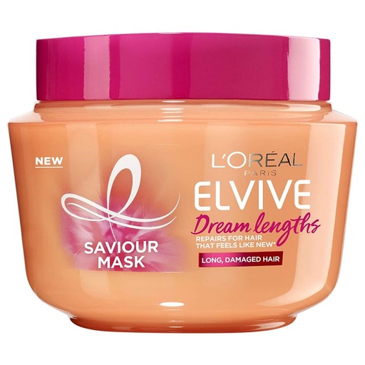 ماسک مو السیو لورآل مدل Dream Long مناسب موهای آسیب دیده حجم 300 میل