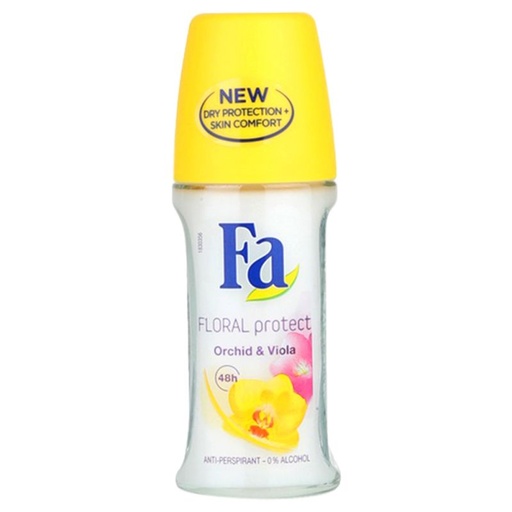 [39025] رول ضد تعریق زنانه فا مدل Floral Protect حجم 50 میل