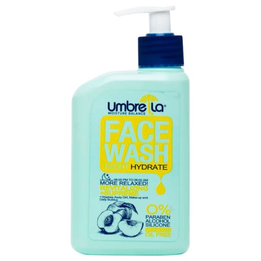 ژل شستشو صورت آمبرلا حاوی اسانس هلو حجم 310 میل