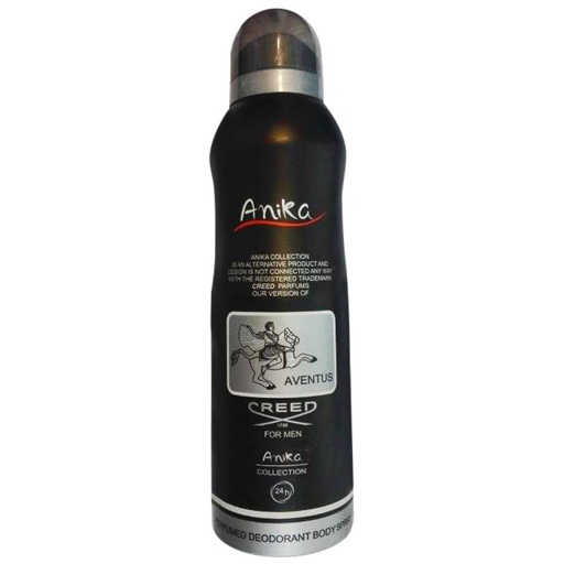 اسپری دئودورانت مردانه آنیکا مدل Creed aventus حجم 200 ميل