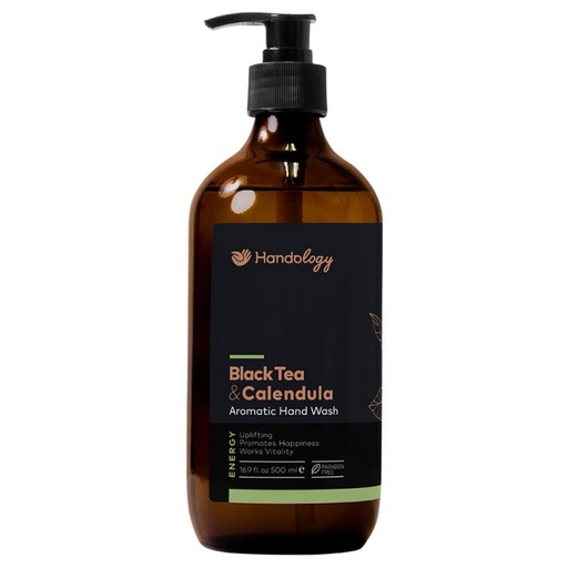 [40716] مایع دستشویی هندولوژی مدل Black Tea and Calendula حجم 500 میل