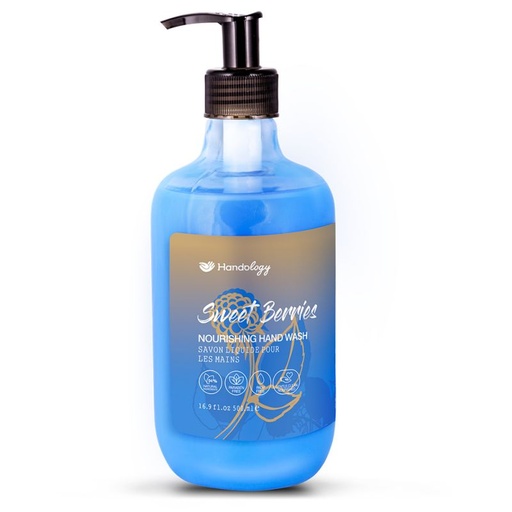 مایع دستشویی کرمی هندولوژی مدل Berries حجم 500 میل