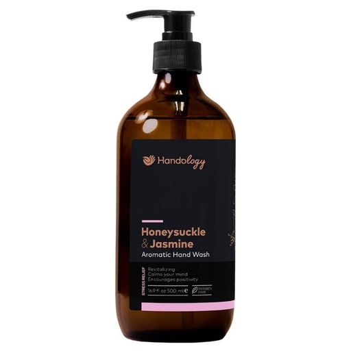 مایع دستشویی هندولوژی مدل Honeysuckle and Jasmine حجم 500 میل