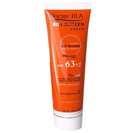 [40858] کرم ضد آفتاب دکتر ژیلا مدل Tinted با Spf 63 حجم 50میل