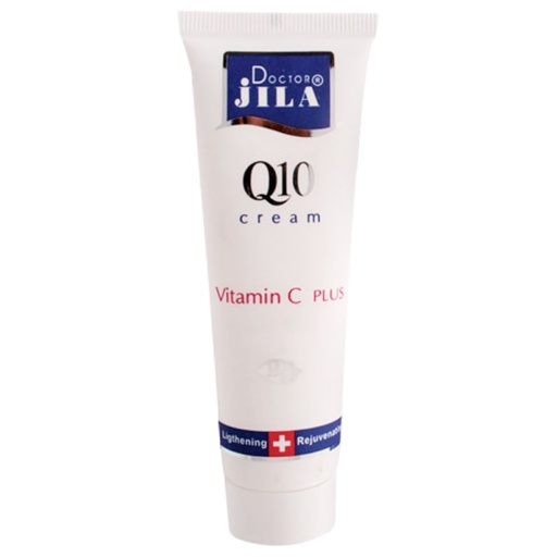 کرم جوان کننده و روشن کننده Q10 و ویتامین C دکتر ژیلا 50 گرم