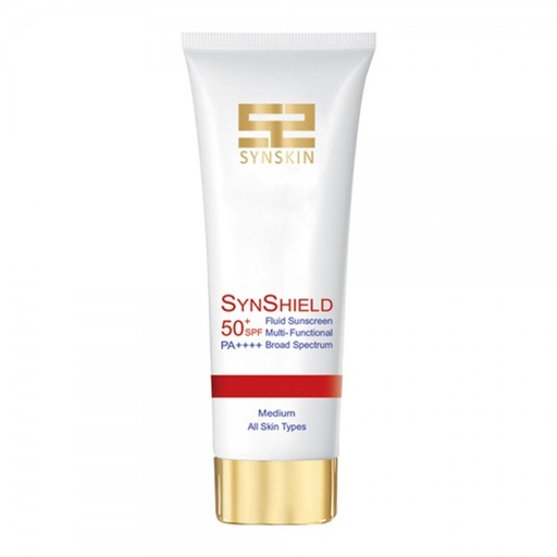 ضد آفتاب ساین شیلد +SPF50 ساین اسکین رنگ متوسط مناسب انواع پوست