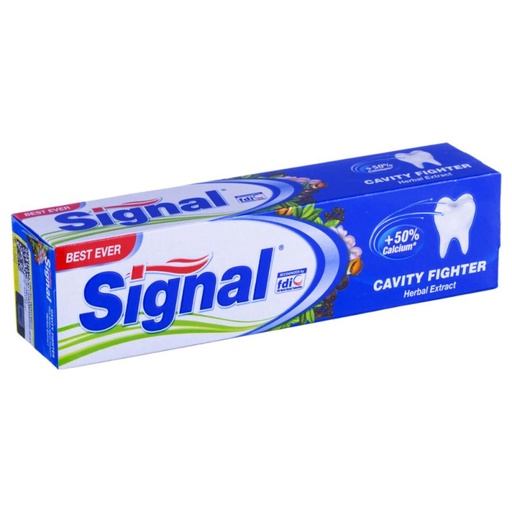 [41097] خمیر دندان سیگنال سری Cavity Fighter مدل Active Micro-Calcium حجم 100 میل