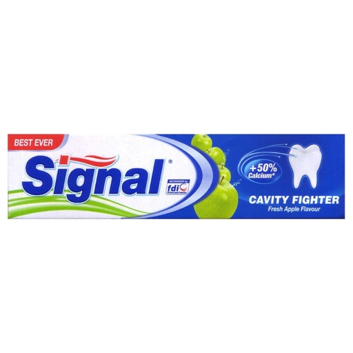 [41099] خمیر دندان سیگنال مدل Fresh Apple حجم 50 میل