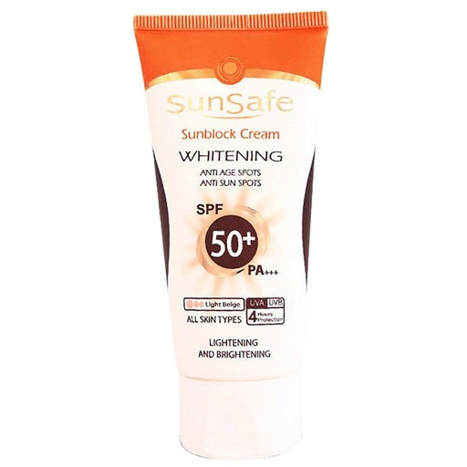 کرم ضد آفتاب روشن کننده سان سیف حجم 50 میل