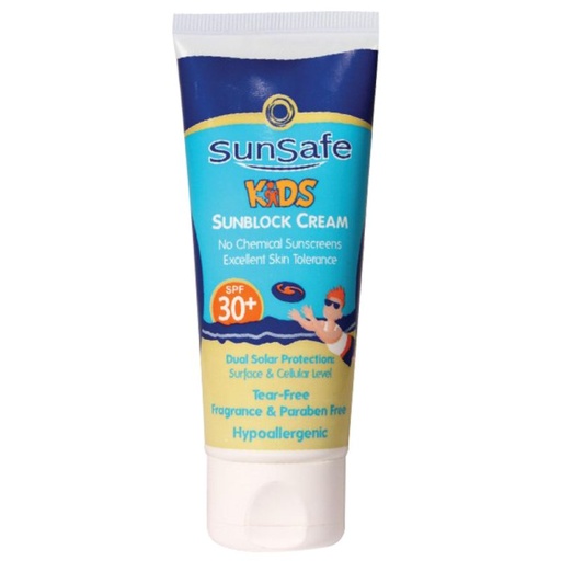 [41168] کرم ضد آفتاب کودکان سان سیف SPF30 مقدار 50 گرم