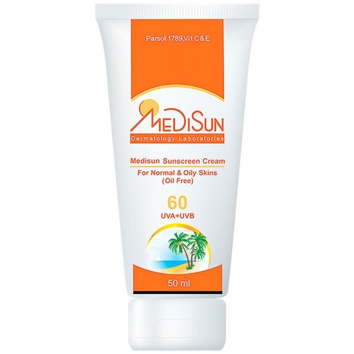 [41196] کرم ضد آفتاب مدیسان SPF60 حجم 50 میل