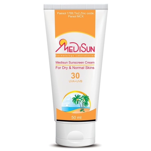 [41198] کرم ضد آفتاب مدیسان SPF30 حجم 50 میل