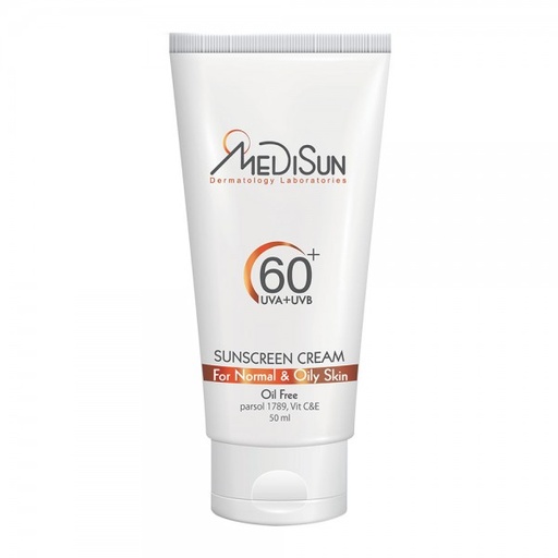 کرم ضد آفتاب مدیسان SPF60 مخصوص Normal And Oily Skin حجم 50 میل پوست های معمولی و چرب